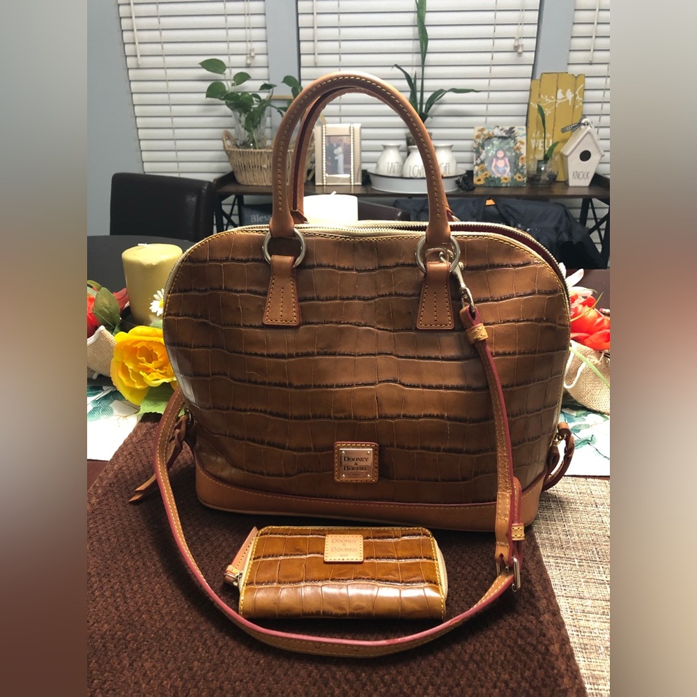 Dooney and Bourke leather purse and wallet